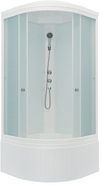 Triton Душевая кабина Риф Б 90x90 с крышей – фотография-1